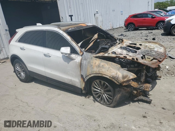 2024 Cadillac XT4 AWD Premium Luxury with VIN 1GYFZDR45RF102198, listed as a Copart auction lot 54240675 with Not Provided miles and Salvage Title. Bid and sale history available at carsss.com. Image 4.