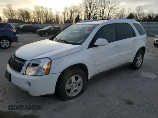 2008 Chevrolet Equinox LT with VIN 2CNDL43F286282091, listed as a Copart auction lot 49909075 with 74,446 mi miles and Salvage Title. Bid and sale history available at carsss.com. Image 1.