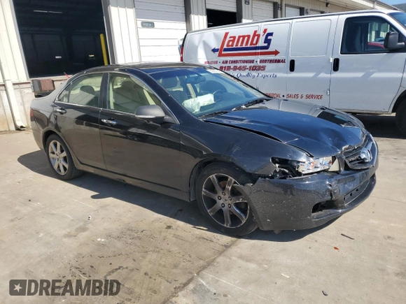 2004 Acura TSX with VIN JH4CL96844C024648, listed as a Copart auction lot 50367545 with 219,987 mi miles and Salvage Title. Bid and sale history available at carsss.com. Image 4.