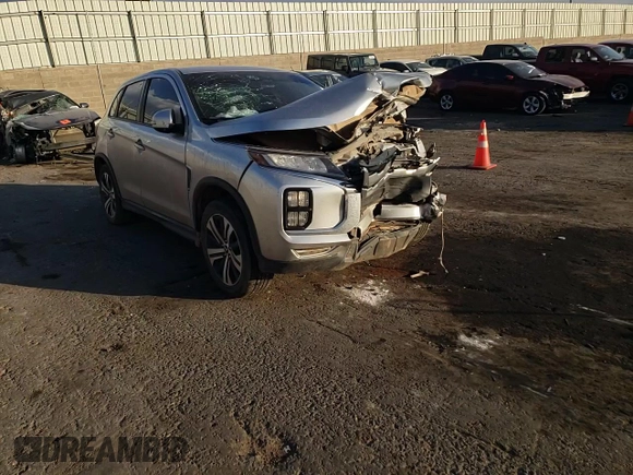 2020 Mitsubishi Outlander Sport ES 2.0 with VIN JA4AR3AU7LU026955, listed as a Copart auction lot 72641944 with 95,373 mi miles and Salvage Title. Bid and sale history available at carsss.com. Image 11.