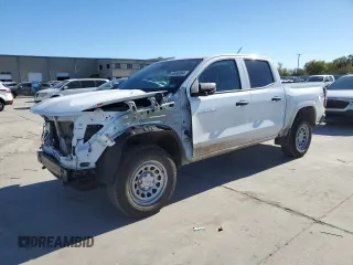 2024 Chevrolet Colorado 4WD Work Truck z VIN 1GCGTBEC6R1149525, wystawiony jako Copart lot #80665064 z przebiegiem 10 570 mil mil oraz Szkoda całkowita • Salvage title. Historia ofert i sprzedaży dostępna na DreamBid. Obrazek 1.