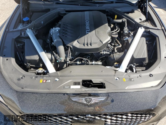 2024 Genesis G70 Sport Advanced with VIN KMTG54SE3RU137375, listed as a Copart auction lot 73545274 with 1,702 mi miles and Salvage Title. Bid and sale history available at DreamBid. Image 11.