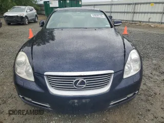 2007 Lexus SC 430 with VIN JTHFN45Y979013870, listed as a Copart auction lot 63039145 with 172,949 mi miles and Salvage title. Bid and sale history available at DreamBid. Image 5.