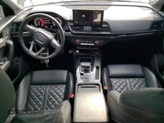 2021 Audi SQ5 Premium Plus with VIN WA1B4AFY0M2027218, listed as a Copart auction lot 67285314 with 35,310 mi miles and Salvage Title. Bid and sale history available at carsss.com. Image 8.