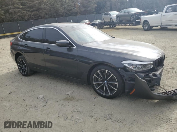 2019 BMW 6 Series 640i xDrive with VIN WBAJV6C59KBK08320, listed as a Copart auction lot 79422274 with 50,212 mi miles and Salvage Title. Bid and sale history available at carsss.com. Image 4.