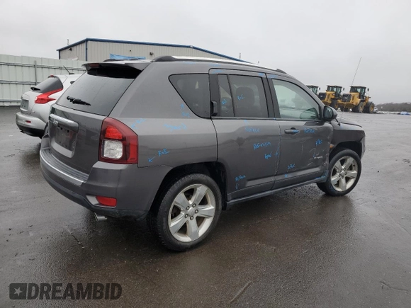 2015 Jeep Compass Limited with VIN 1C4NJDCB5FD105528, listed as a Copart auction lot 36339143 with 61,564 mi miles. Bid and sale history available at carsss.com. Image 3.