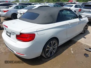 2019 BMW 2 Series 230i with VIN WBA2M7C56KVD52017, listed as a IAAI auction lot 41922976 with 42,194 mi miles and . Bid and sale history available at carsss.com. Image 4.
