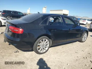 2014 Audi A4 Premium with VIN WAUBFAFL8EN045872, listed as a Copart auction lot 45340125 with 0 mi miles and Salvage Title. Bid and sale history available at carsss.com. Image 3.