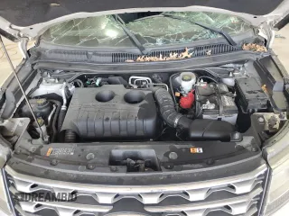 2017 Ford Explorer XLT with VIN 1FM5K8DHXHGC02258, listed as a Copart auction lot 55063895 with 111,488 mi miles and Salvage title. Bid and sale history available at DreamBid. Image 12.
