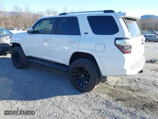 2019 Toyota 4Runner SR5 with VIN JTEBU5JR4K5726940, listed as a IAAI auction lot 41801853 with 81,097 mi miles. Bid and sale history available at carsss.com. Image 3.
