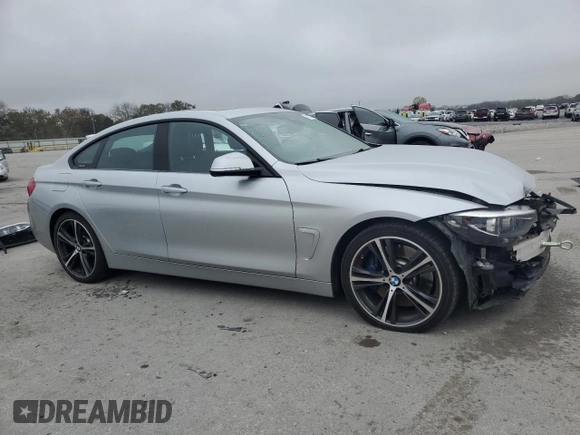 2018 BMW 4 Series 440i with VIN WBA4J5C58JBF07639, listed as a Copart auction lot 78922914 with 90,888 mi miles and Salvage Title. Bid and sale history available at DreamBid. Image 4.