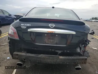 2014 Nissan Maxima S with VIN 1N4AA5AP2EC907337, listed as a Copart auction lot 63663415 with 52,260 mi miles and Salvage title. Bid and sale history available at DreamBid. Image 6.
