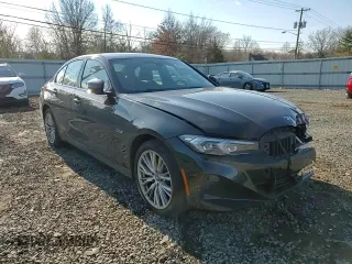 2023 BMW 3 Series 330e xDrive with VIN 3MW39FS03P8D03712, listed as a Copart auction lot 87103424 with Not Provided miles and Salvage Title. Bid and sale history available at carsss.com. Image 10.