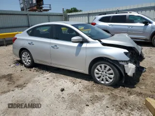 2017 Nissan Sentra SV with VIN 3N1AB7AP0HL656767, listed as a Copart auction lot 60224915 with 66,324 mi miles and Salvage title. Bid and sale history available at DreamBid. Image 4.