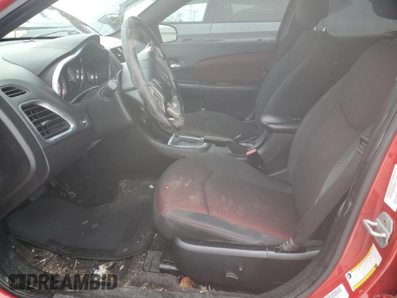 2012 Dodge Avenger SXT Plus with VIN 1C3CDZEG1CN116654, listed as a Copart auction lot 46217135 with Not Provided miles and Salvage Title. Bid and sale history available at carsss.com. Image 7.