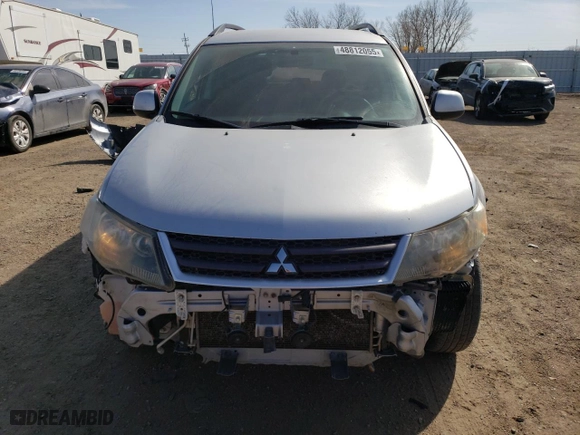 2007 Mitsubishi Outlander LS with VIN JA4MT31X57Z012313, listed as a Copart auction lot 48812055 with 139,066 mi miles and Salvage Title. Bid and sale history available at carsss.com. Image 5.