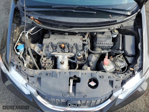 2014 Honda Civic Sedan LX with VIN 2HGFB2F51EH554736, listed as a Copart auction lot 54379215 with 166,288 mi miles and Clean Title. Bid and sale history available at carsss.com. Image 11.