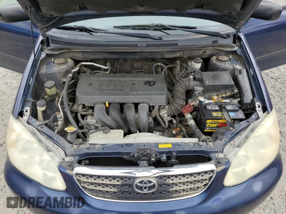 2007 Toyota Corolla CE with VIN 1NXBR32E37Z869621, listed as a Copart auction lot 54959675 with 242,243 mi miles and Clean Title. Bid and sale history available at carsss.com. Image 11.