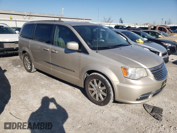 2013 Chrysler Town & Country Touring with VIN 2C4RC1BG1DR760187, listed as a Copart auction lot 79910523 with 162,163 mi miles and Non Repairable. Bid and sale history available at carsss.com. Image 4.