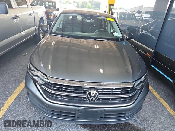 2024 Volkswagen Jetta S with VIN 3VW5M7BU2RM043054, listed as a IAAI auction lot 42852875 with 27,670 mi miles and . Bid and sale history available at DreamBid. Image 18.