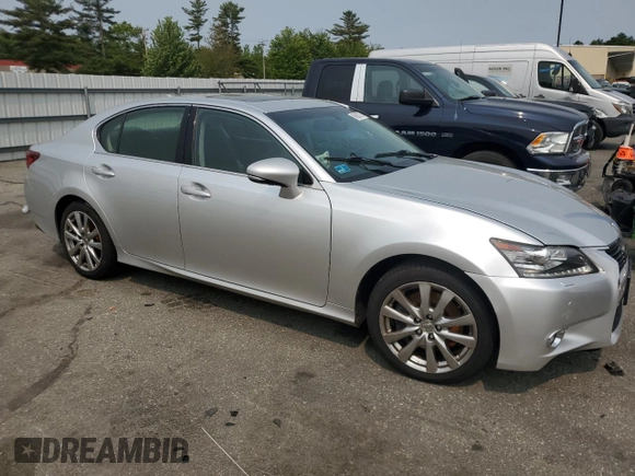 2013 Lexus GS 350 with VIN JTHCE1BL2D5013030, listed as a Copart auction lot 59603375 with Not provided miles and Salvage title. Bid and sale history available at DreamBid. Image 4.