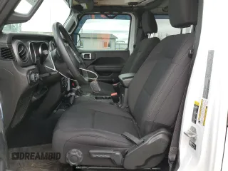 2022 Jeep Gladiator Texas Trail with VIN 1C6HJTAG3NL166183, listed as a Copart auction lot 51061295 with 20,112 mi miles and Salvage Title. Bid and sale history available at carsss.com. Image 7.