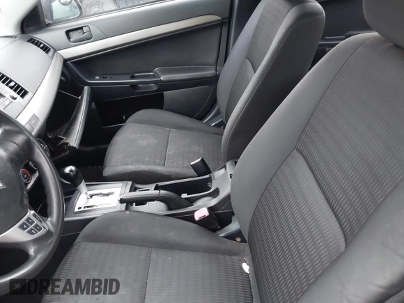 2012 Mitsubishi Lancer ES with VIN JA32U2FU7CU007607, listed as a IAAI auction lot 42576022 with Not provided miles and . Bid and sale history available at DreamBid. Image 5.