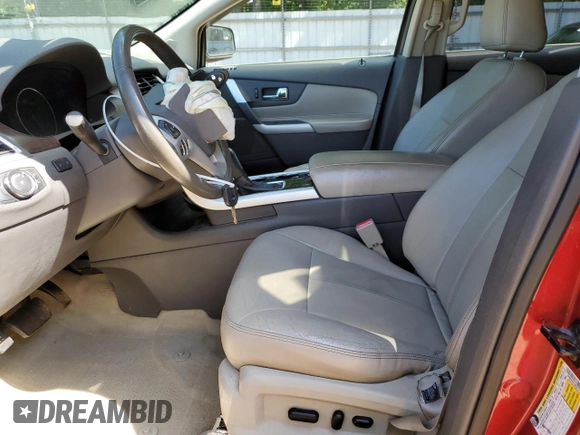 2011 Ford Edge Limited with VIN 2FMDK3KC2BBA01216, listed as a Copart auction lot 60713355 with 185,162 mi miles and Salvage title. Bid and sale history available at DreamBid. Image 7.