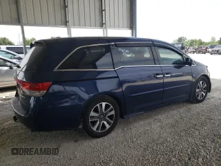 2014 Honda Odyssey Touring with VIN 5FNRL5H92EB072034, listed as a Copart auction lot 60371485 with 259,312 mi miles and Clean title. Bid and sale history available at DreamBid. Image 3.