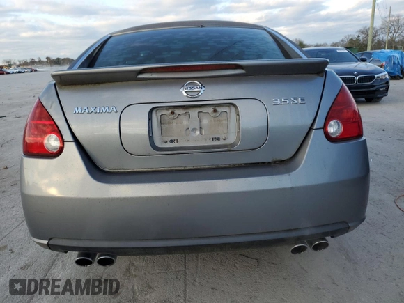2007 Nissan Maxima 3.5 SL with VIN 1N4BA41E97C800804, listed as a Copart auction lot 81928624 with 112,013 mi miles and Clean Title. Bid and sale history available at carsss.com. Image 6.