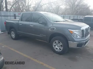 2017 Nissan Titan SV with VIN 1N6AA1EJ3HN536266, listed as a IAAI auction lot 41915308 with 111,472 mi miles and . Bid and sale history available at DreamBid. Image 1.