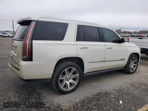 2015 Cadillac Escalade Premium z VIN 1GYS4CKJ2FR283990, wystawiony jako Copart lot #51136645 z przebiegiem 196 071 mil mil oraz Czysty tytuł • Clean title. Historia ofert i sprzedaży dostępna na DreamBid. Obrazek 3.
