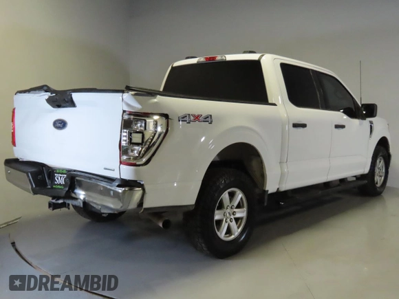 2022 Ford F-150 XL with VIN 1FTEW1EP7NKD51600, listed as a Copart auction lot 86120324 with 80,891 mi miles and Salvage Title. Bid and sale history available at carsss.com. Image 1.