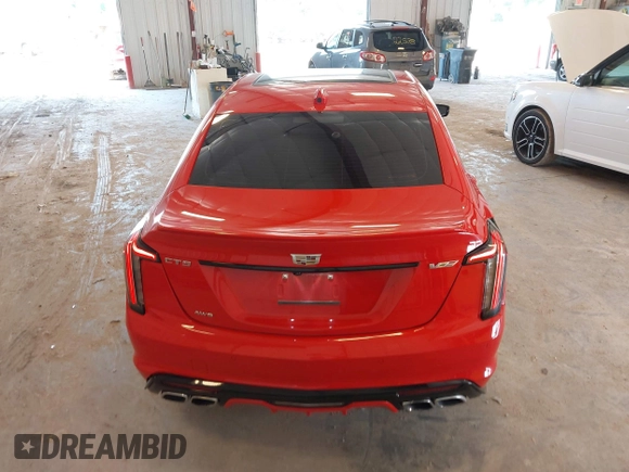 2021 Cadillac CT5 V-Series with VIN 1G6DV5RW9M0136210, listed as a IAAI auction lot 42571132 with 16,941 mi miles and . Bid and sale history available at DreamBid. Image 16.