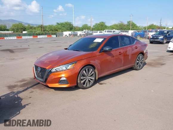 2020 Nissan Altima 2.5 SR with VIN 1N4BL4CV7LC264632, listed as a IAAI auction lot 41604077 with 44,351 mi miles. Bid and sale history available at carsss.com. Image 17.