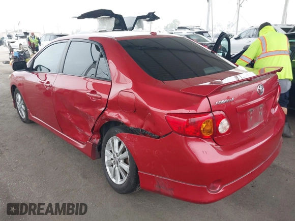 2010 Toyota Corolla with VIN 2T1BU4EE5AC461615, listed as a IAAI auction lot 42455155 with 103,062 mi miles and . Bid and sale history available at DreamBid. Image 3.