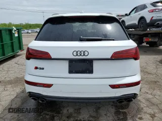 2023 Audi SQ5 Premium Plus with VIN WA1B4AFY1P2059485, listed as a Copart auction lot 53466224 with 16,465 mi miles and Salvage Title. Bid and sale history available at DreamBid. Image 6.