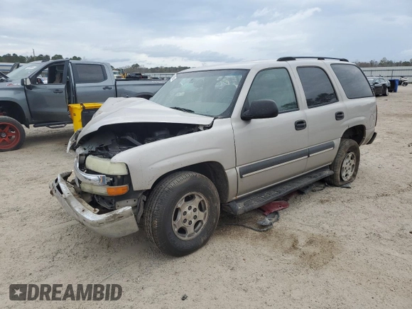 2004 Chevrolet Tahoe LS with VIN 1GNEC13V24J125079, listed as a Copart auction lot 41410405 with 290,954 mi miles and Salvage Title. Bid and sale history available at carsss.com. Image 1.