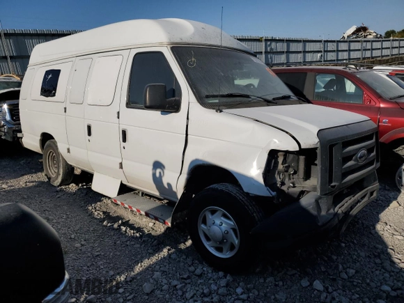 2013 Ford Econoline Cargo Commercial with VIN 1FTNS2EW0DDA92203, listed as a Copart auction lot 73372794 with 330,964 mi miles and Salvage Title. Bid and sale history available at carsss.com. Image 4.