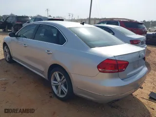 2012 Volkswagen Passat TDI SEL Premium with VIN 1VWCN7A31CC080506, listed as a IAAI auction lot 41792115 with 228,710 mi miles. Bid and sale history available at carsss.com. Image 3.