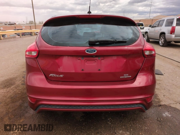 2015 Ford Focus SE with VIN 1FADP3K29FL261573, listed as a Copart auction lot 51258675 with 110,611 mi miles and Salvage Title. Bid and sale history available at carsss.com. Image 6.