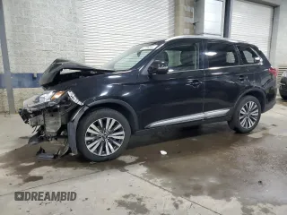 2020 Mitsubishi Outlander ES z VIN JA4AZ3A35LZ019562, wystawiony jako Copart lot #52788695 z przebiegiem 75 301 mil mil oraz Szkoda całkowita • Salvage title. Historia ofert i sprzedaży dostępna na DreamBid. Obrazek 1.