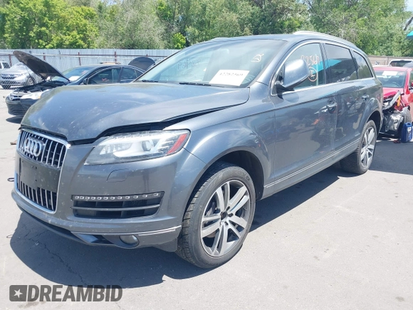2015 Audi Q7 Premium Plus z VIN WA1LGAFE6FD009024, wystawiony jako IAAI lot #42282569 z przebiegiem 95 953 mil mil oraz . Historia ofert i sprzedaży dostępna na DreamBid. Obrazek 16.