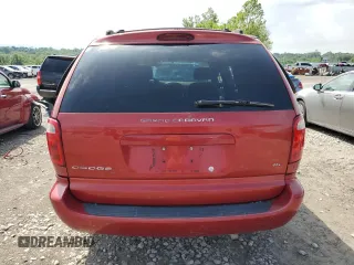 2002 Dodge Caravan EX with VIN 2B8GP74L92R602861, listed as a Copart auction lot 55630154 with 186,170 mi miles and Salvage Title. Bid and sale history available at carsss.com. Image 6.