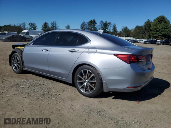 2015 Acura TLX V6 Tech with VIN 19UUB3F5XFA007378, listed as a Copart auction lot 75168544 with 105,308 mi miles and Salvage Title. Bid and sale history available at carsss.com. Image 2.