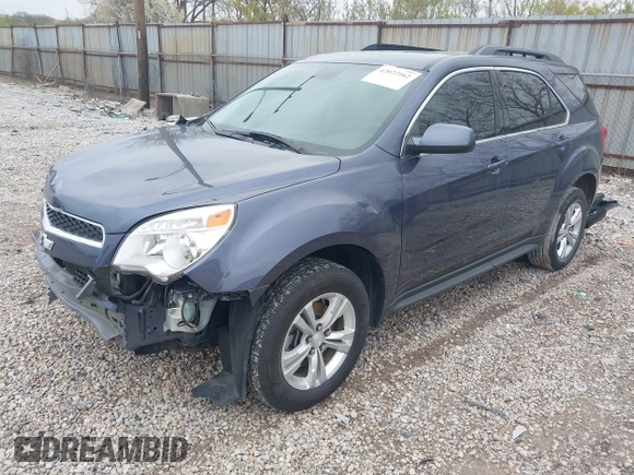 2013 Chevrolet Equinox LT with VIN 2GNALDEK0D6423923, listed as a IAAI auction lot 42022162 with 95,700 mi miles. Bid and sale history available at carsss.com. Image 2.