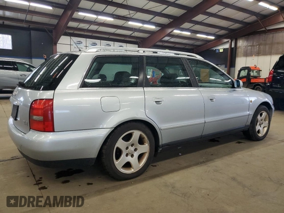 1998 Audi A4 с VIN WAUGD28D9WA228097, выставлен на аукционе Copart как лот 52101205 с пробегом 157 087 миль миль и Чистый • Clean title. История ставок и продаж доступна на DreamBid. Изображение 3.