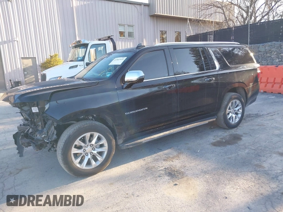 2023 Chevrolet Suburban Premier with VIN 1GNSKFKD3PR263697, listed as a IAAI auction lot 41903910 with 31,574 mi miles and . Bid and sale history available at DreamBid. Image 20.