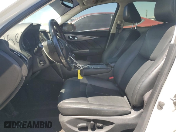 2016 Infiniti Q50 2.0t Premium with VIN JN1CV7ARXGM250324, listed as a Copart auction lot 48620355 with 60,417 mi miles and Clean Title. Bid and sale history available at carsss.com. Image 7.