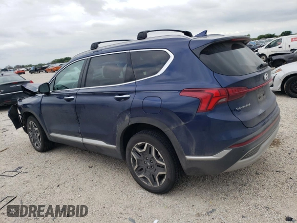 2023 Hyundai Santa Fe Hybrid SEL Premium with VIN 5NMS3DA11PH010660, listed as a Copart auction lot 52047264 with 35,502 mi miles. Bid and sale history available at carsss.com. Image 2.